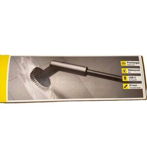 HOTO Electric Spin Scrubber with 6 Brush Heads Full Body Waterproof Bathroom